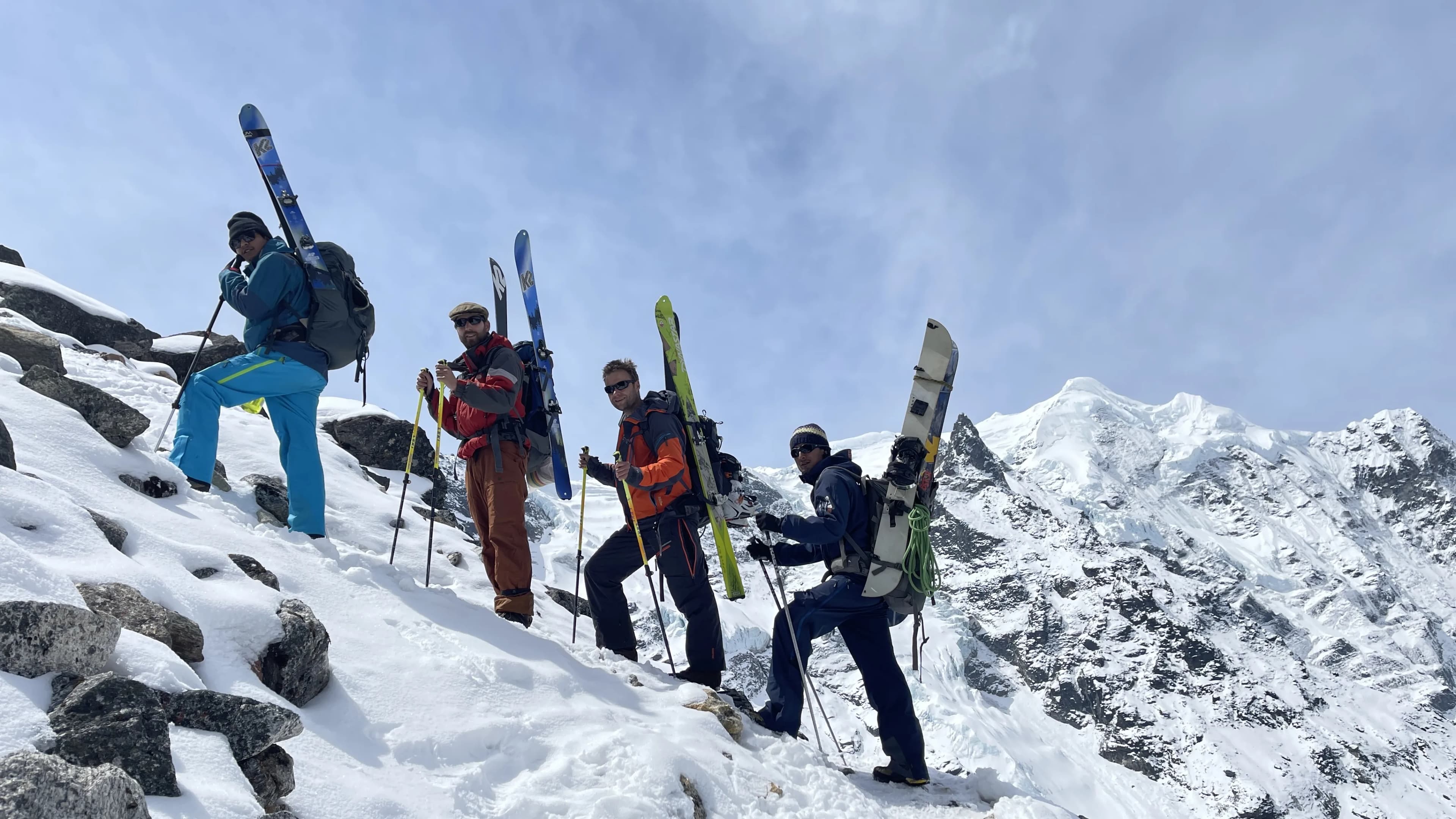 Ski Mera with Amadablam